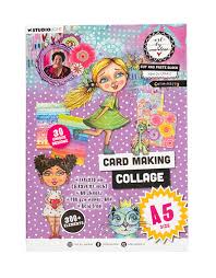 Art By Marlene Cut and Paste block A5 Color Happy