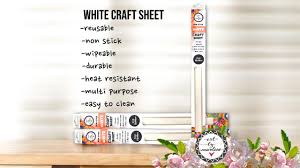 Art by Marlene - Craft Sheet 60x40 cm White, Non-Stick