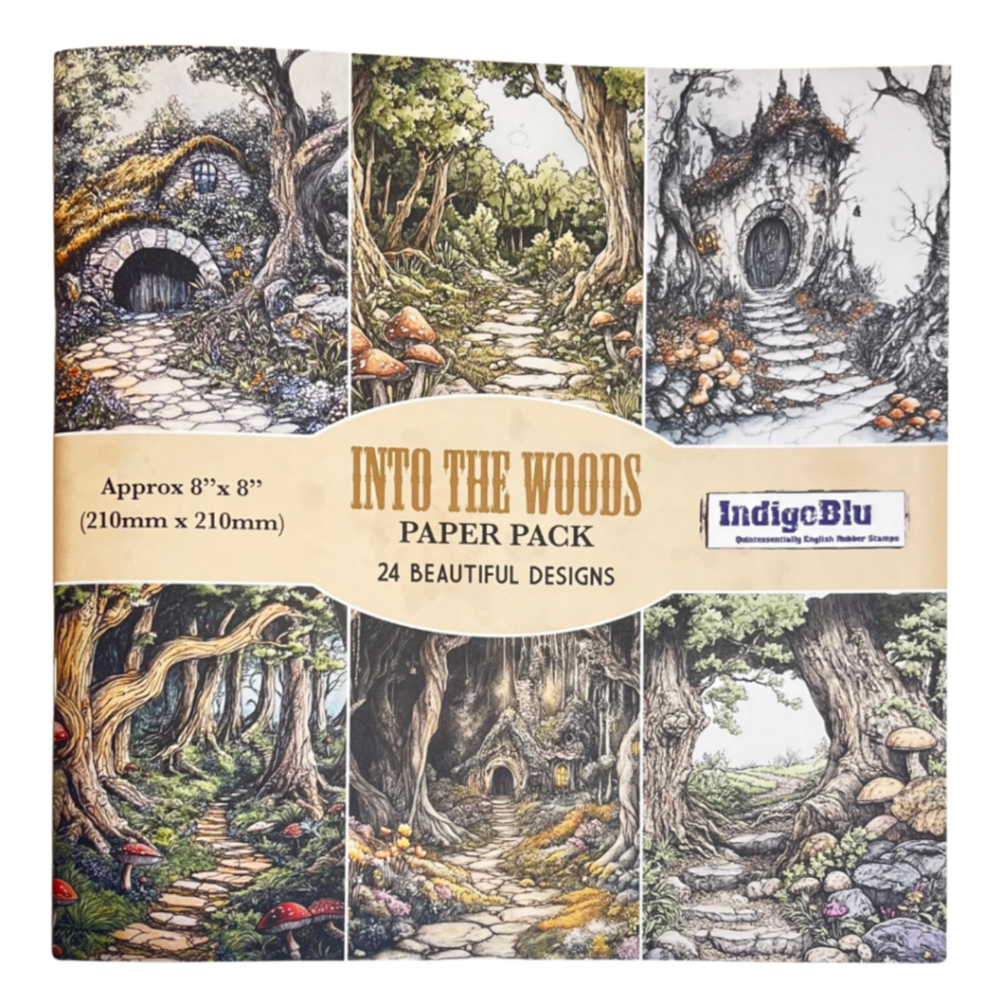 IndigoBlu - Into the Woods 8x8 inch paper book