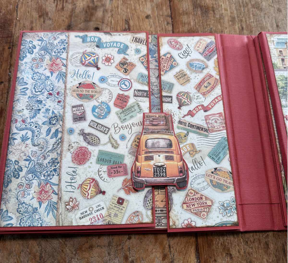 Workshop-Folio-Album Die Kunst des Reisens