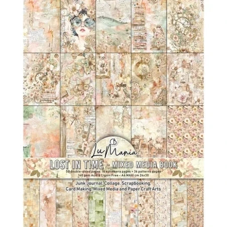 Ciao Bella - Lost in Time A4 maxi mixed media book