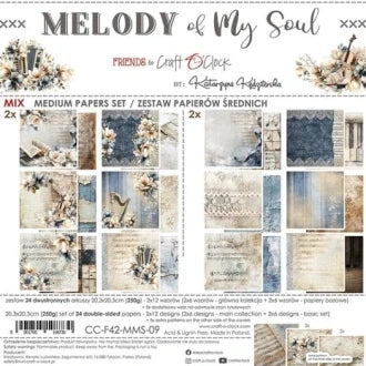 Craft O' Clock - Melody of My Soul - Mix Medium Papers Set