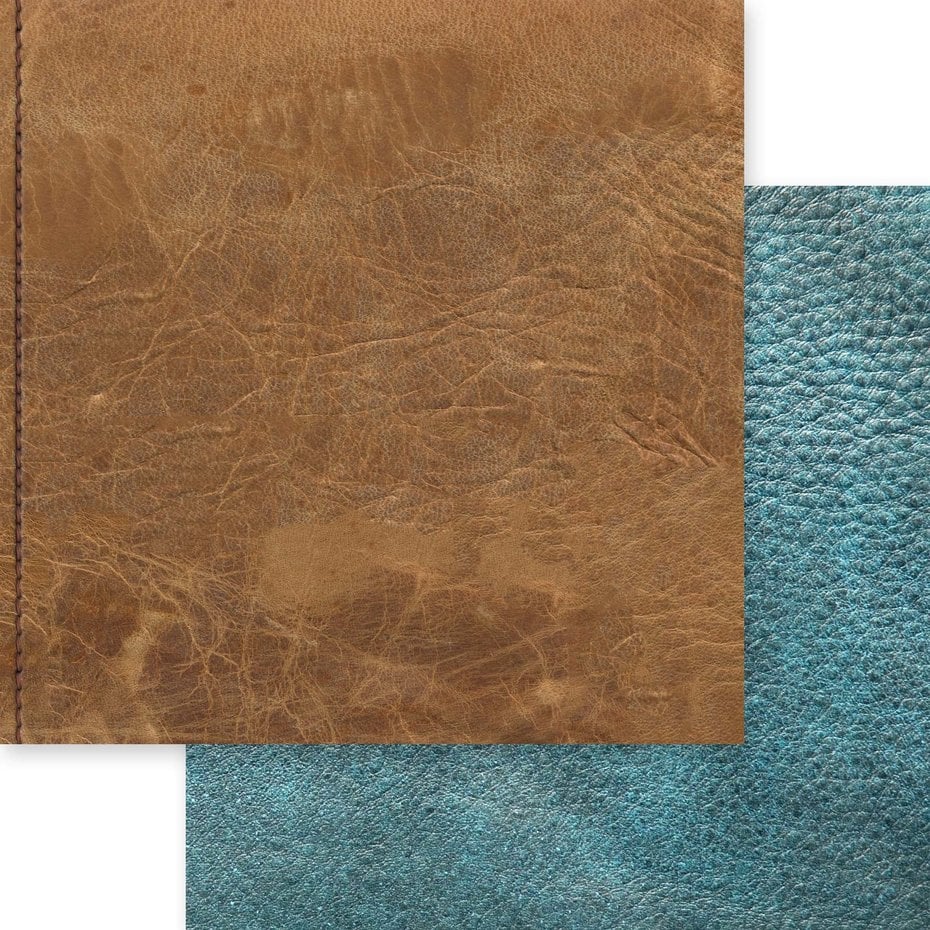Memory Place Leather and wood paper packs