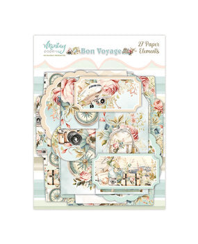 Mintay Papers - Bon Voyage - 6x8 inch Paper Elements (27 pcs)