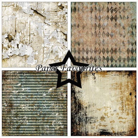 Paper Favourites Grunge 12x12 Zoll Papierpaket