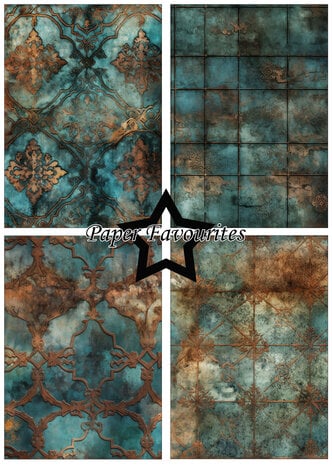 Paper Favourites Patina A5 Papierpaket