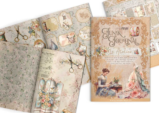 Papers For You junkjournal L'atelier
