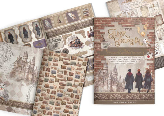 Papers For You junkjournal Wizarding adventure Archives