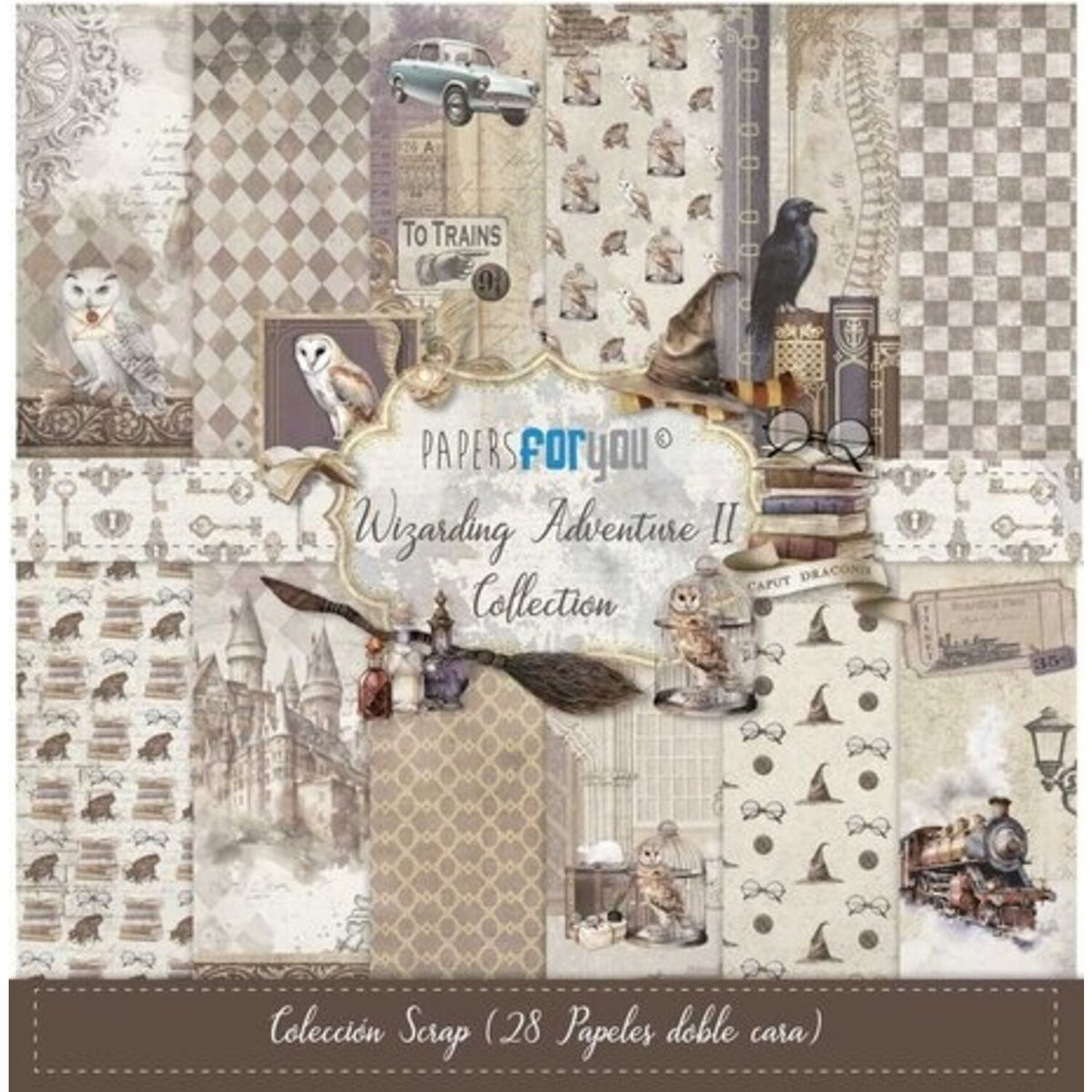 Papers for You - Wizarding Adventure II Collection 8x8 inches