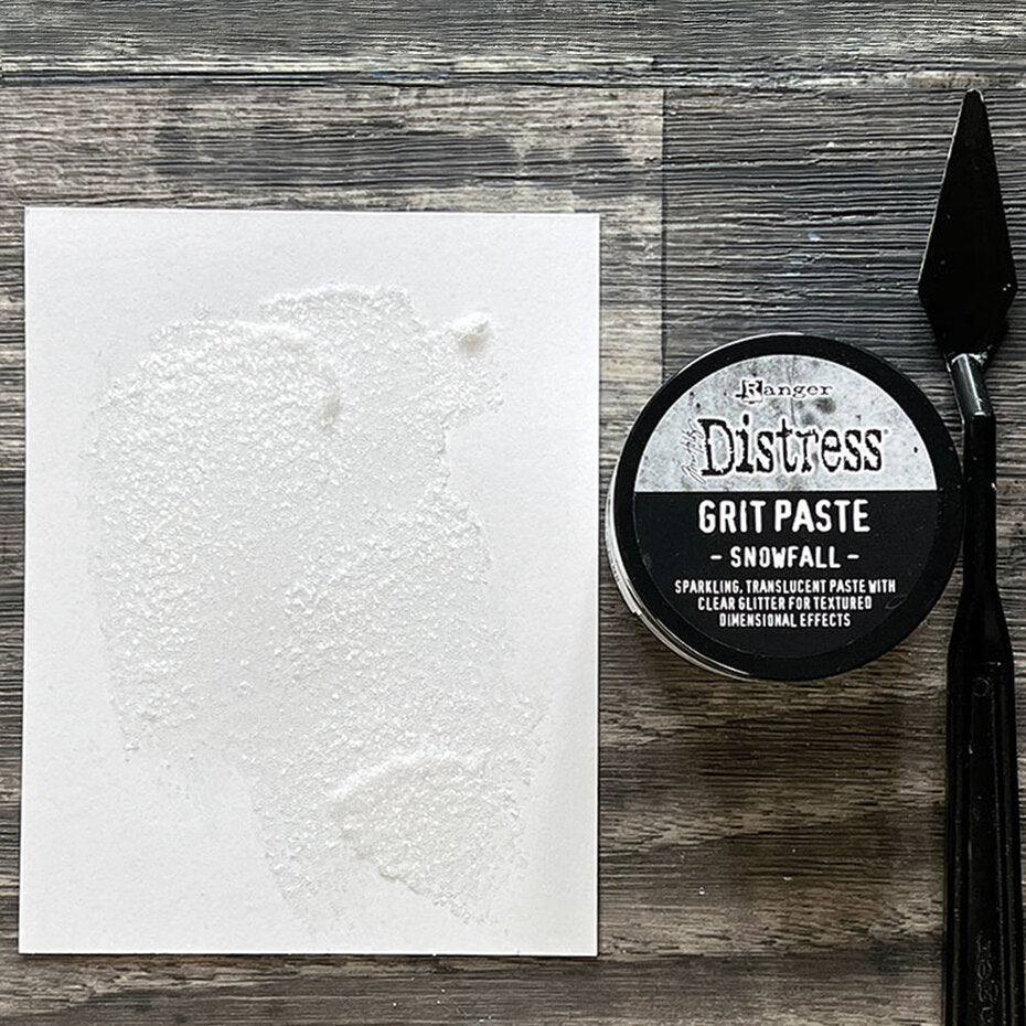 Ranger Distress Grit Paste Schneefall
