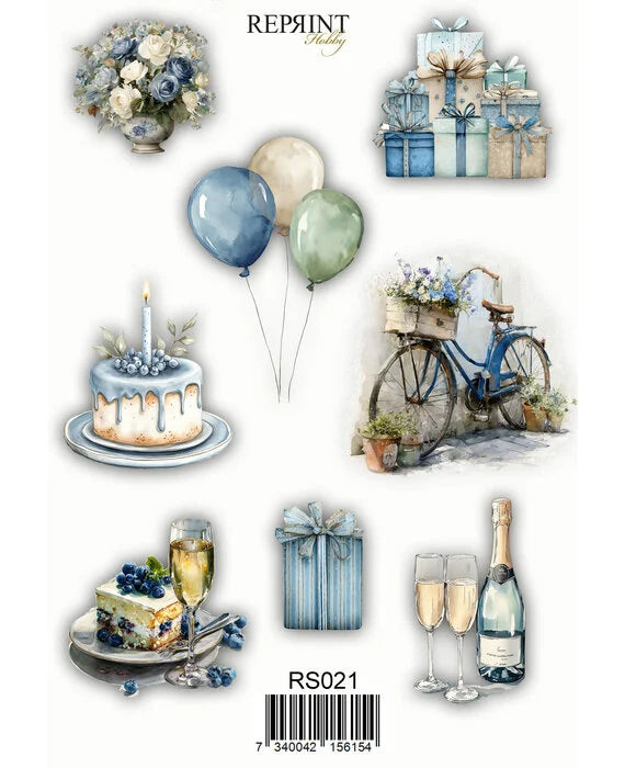 Reprint hip hip hooray design paper