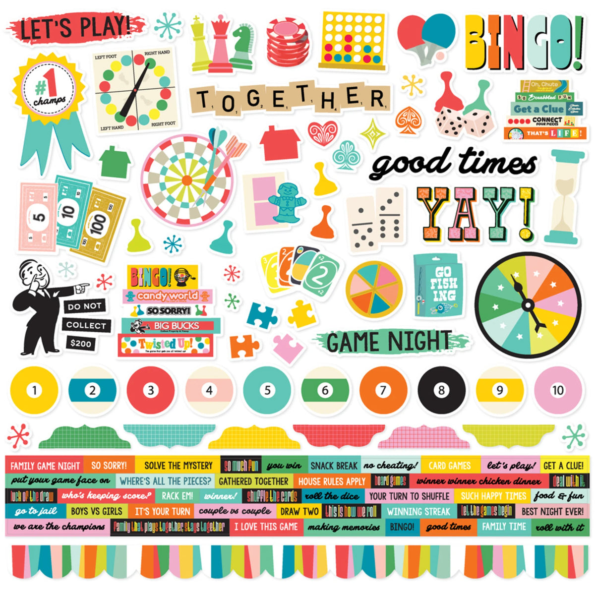 Simple Stories Game Night essential kit