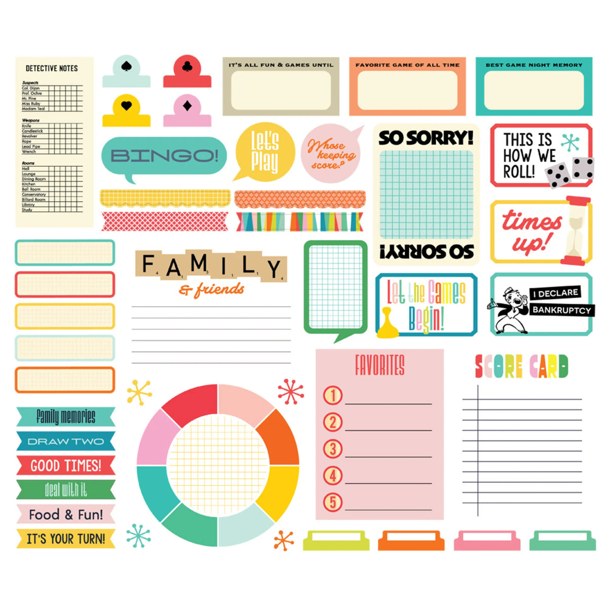 Simple Stories Game Night essential kit