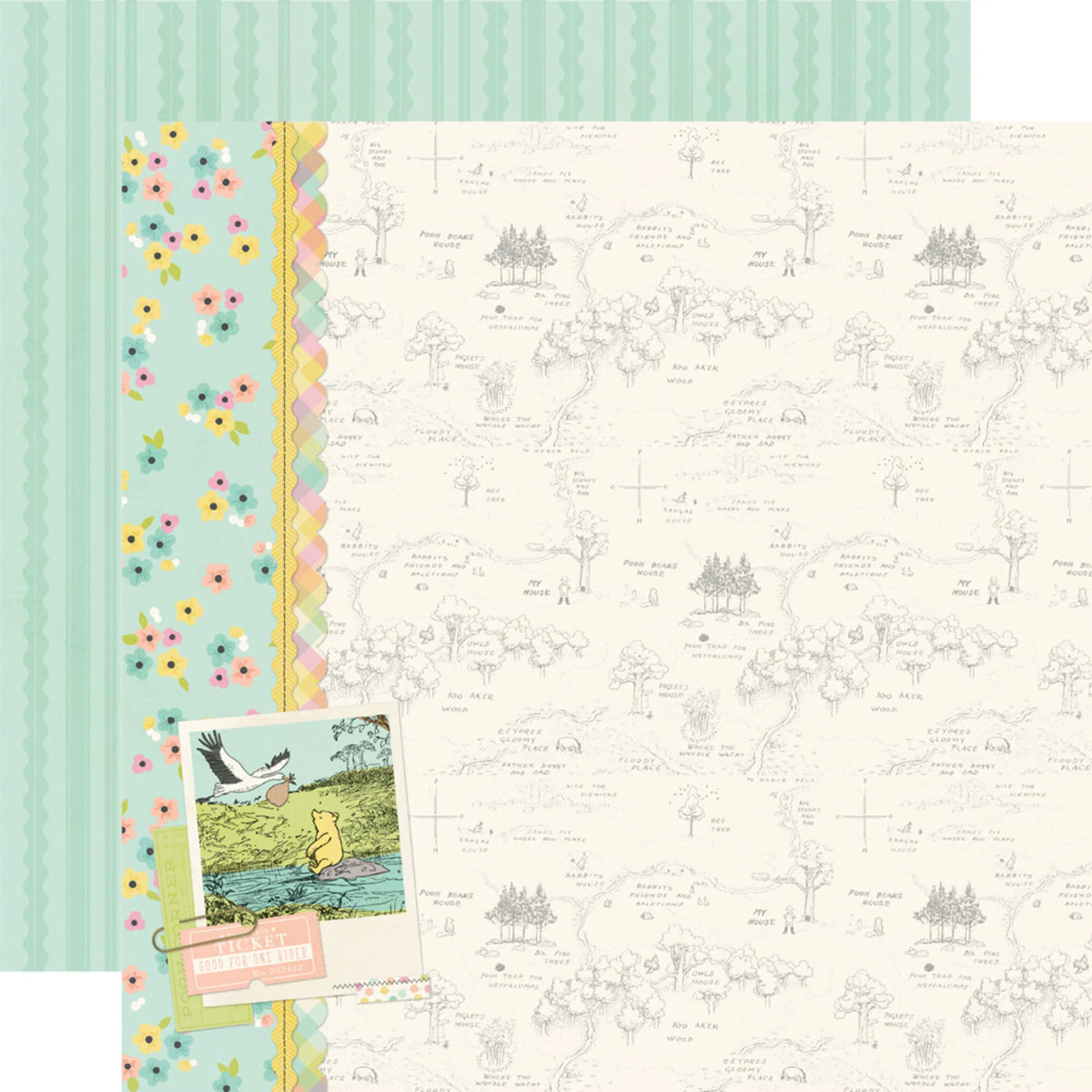 Simple Stories say cheese classic pooh baby collection kit