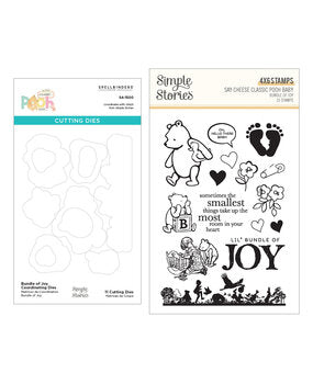 Simple Stories - Hello Baby Pooh Baby Coordinating Dies