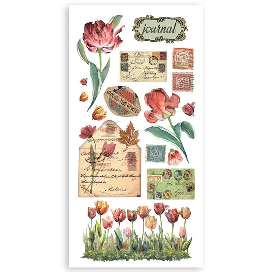 Stamperia Art of traveling cut outs