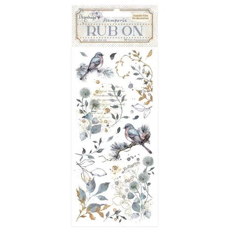 Stamperia – Tautropfen – Aufreiben