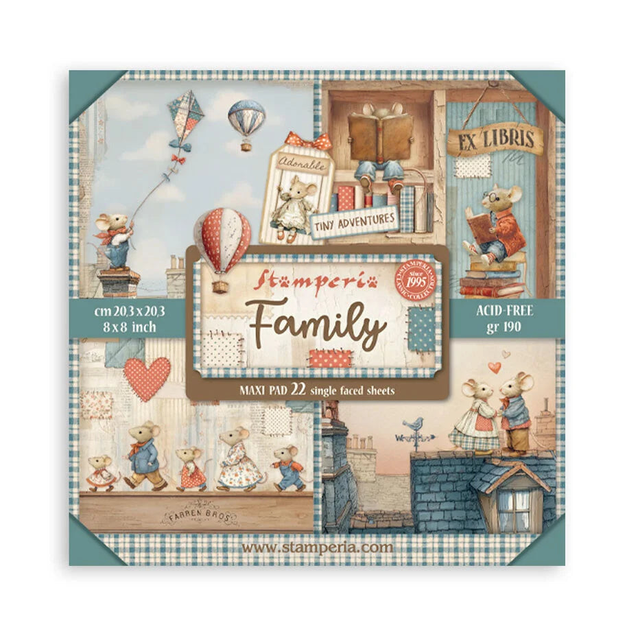 Stamperia - Family - paper pack