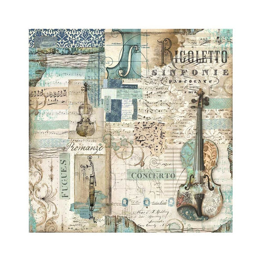 Stamperia - Music - Fabric