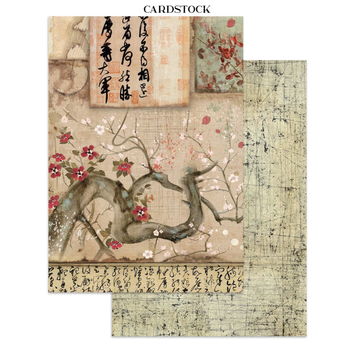 Stamperia Oriental Garden junkjournal A5