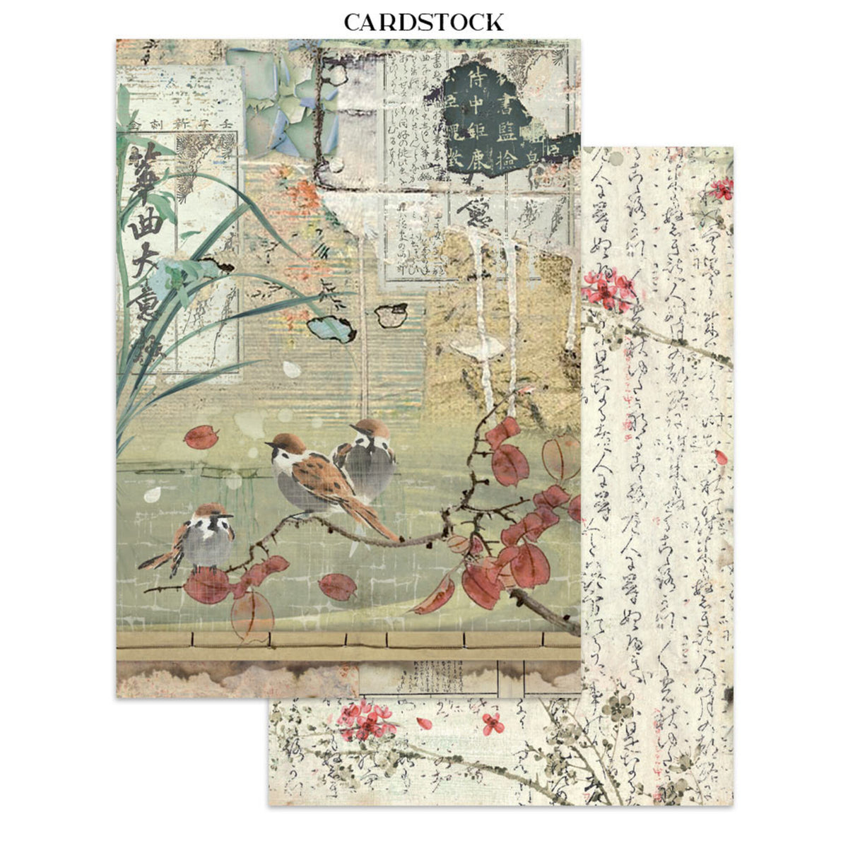 Stamperia Oriental Garden junkjournal A5