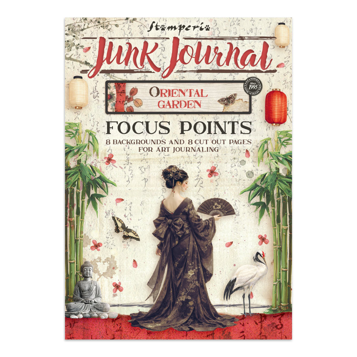 Stamperia Oriental Garden junkjournal A5
