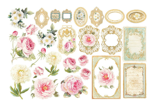 Stamperia Precious Ephemera 37 stuks