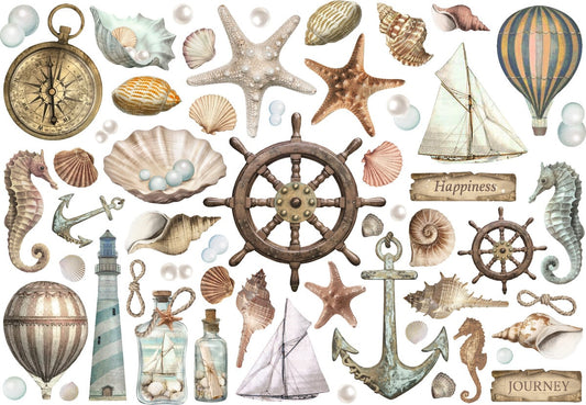 Stamperia Sealand Ephemera