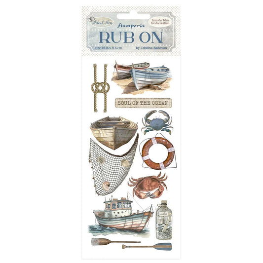 Stamperia Silent Sea Rub-Ons