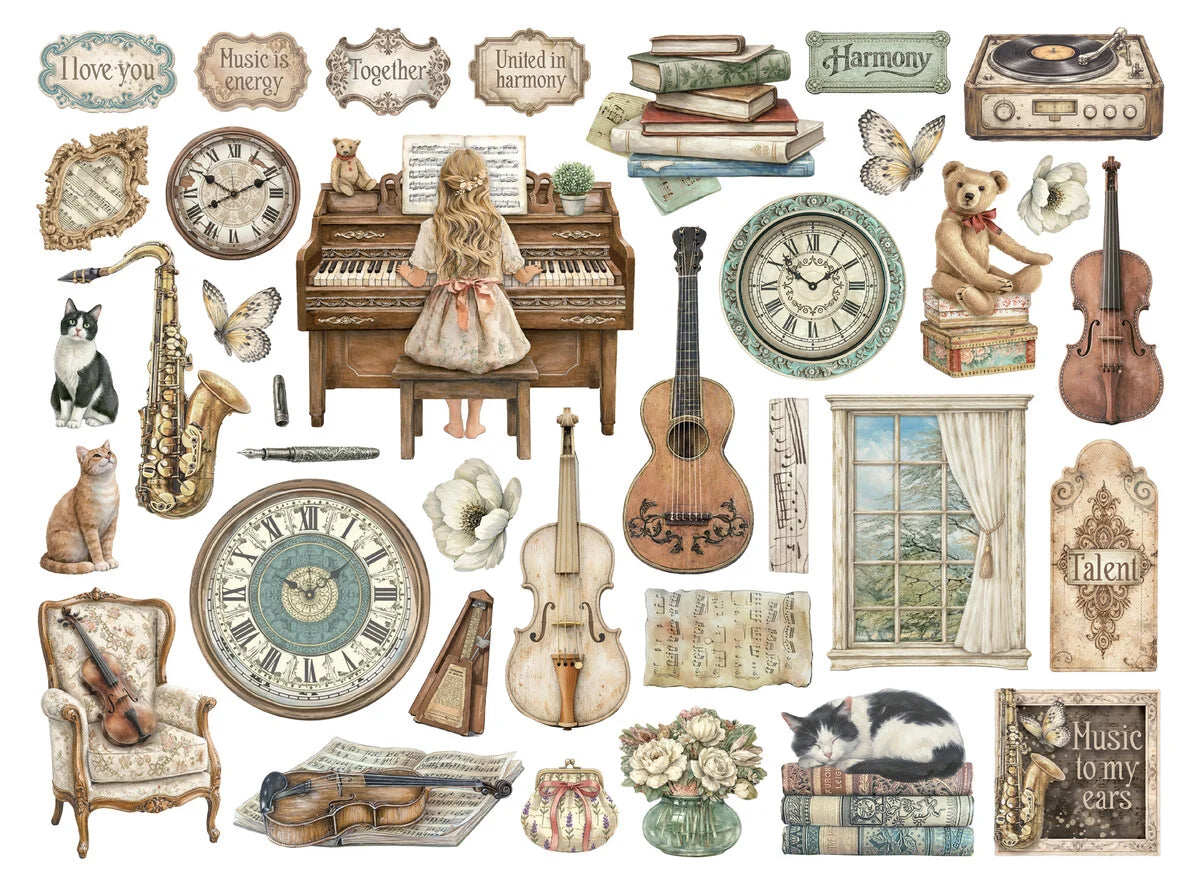 Stamperia Symphony Diecuts