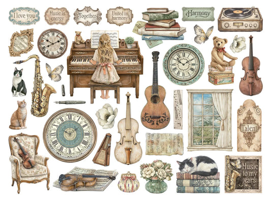 Stamperia Symphony Diecuts