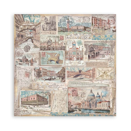 Stamperia - Venice City of Art - 12x12 inch paper pack maxi (single face)