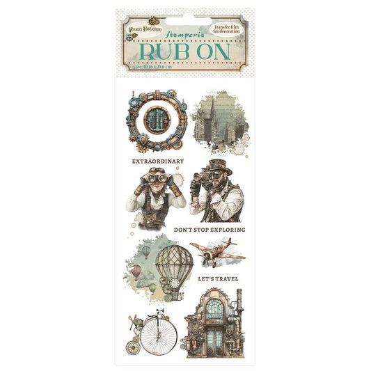 Stampoeria voyages fantastiques rub ons