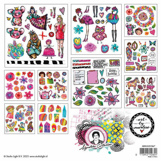 Art by Marlene - Paper Elements 20.3 x 20.3 More than 250 elements