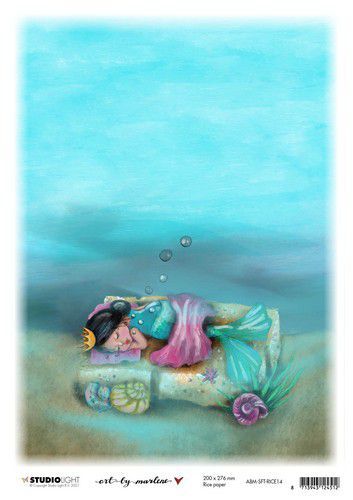 Studio Light - Art by Marlene - RIce Paper