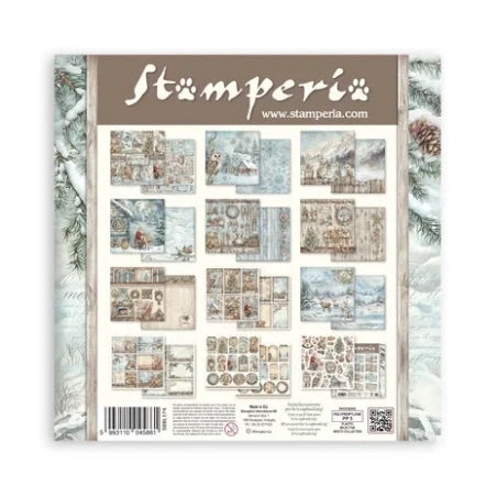 Stamperia – Das Eulenhaus – 12x12 Zoll Papierpaket