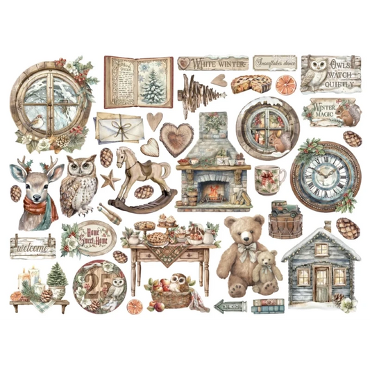 Stamperia - The Owl's House - Die Cuts