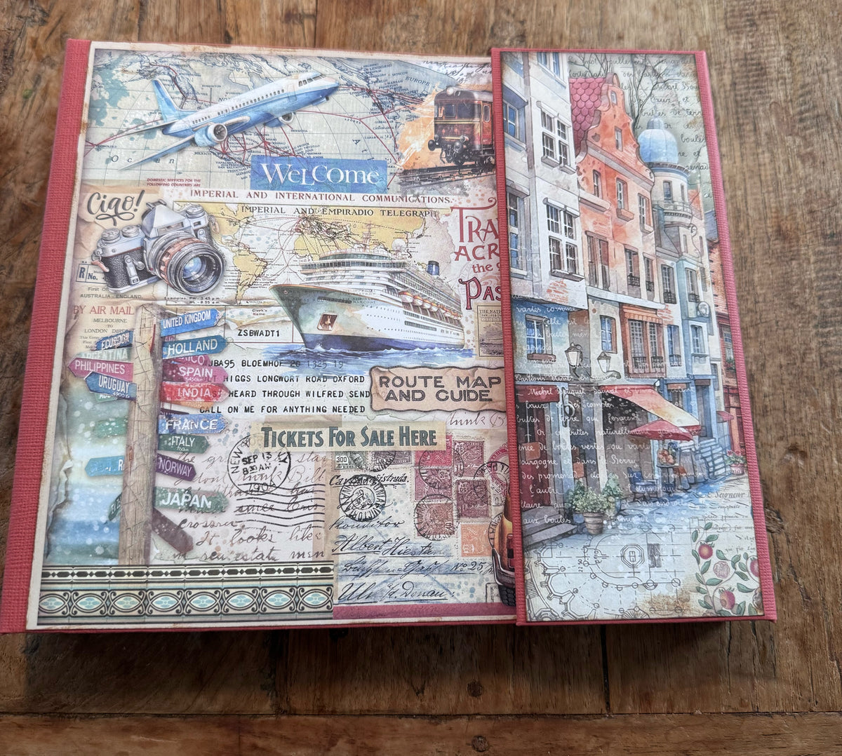 Workshop-Folio-Album Die Kunst des Reisens