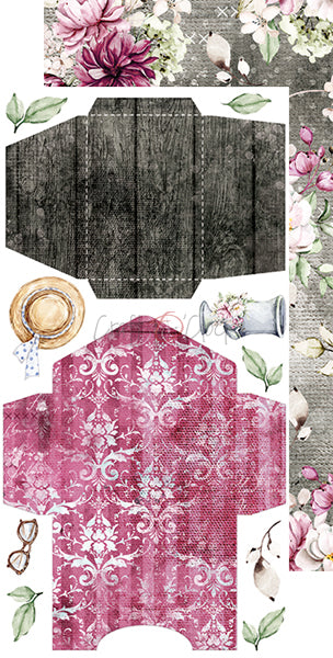 Craft O'Clock - SOULMATES - JUNK JOURNAL - extras set