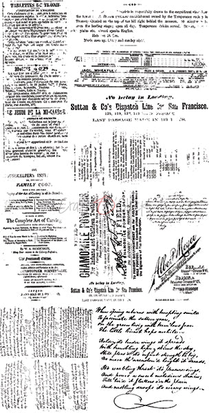 Craft O'Clock - MM - DECORATIVE TRACING PAPERS SET - 06 - UNIVERSAL