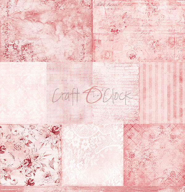 Craft O'Clock - BASIC 11 - PINK MOOD