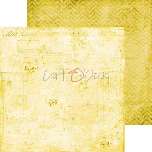 Craft O'Clock - BASIC 08 - YELLOW MOOD