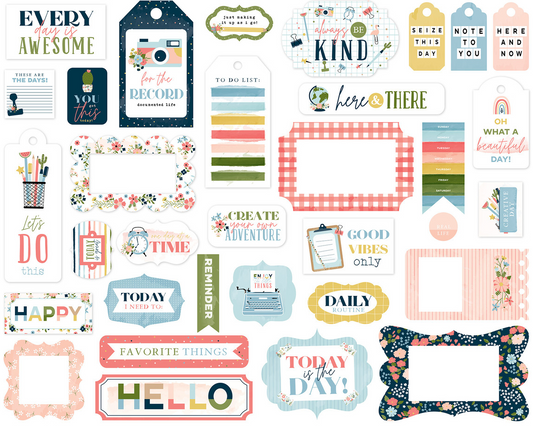 Echo Park – Rahmen & Tags – Stanzteile