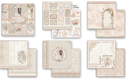 Stamperia – Papierpaket „Du und ich“.