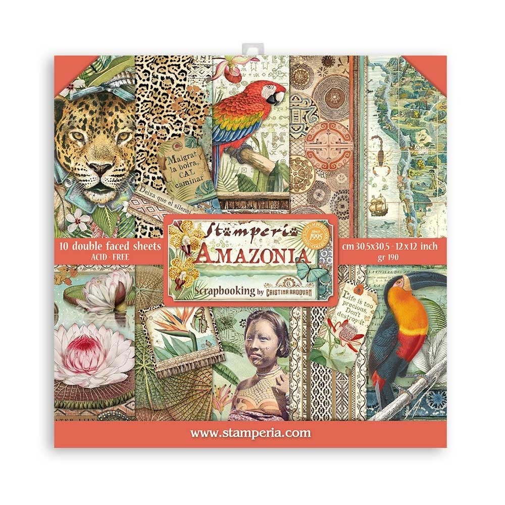 Stamperia - Amazonia paper pack