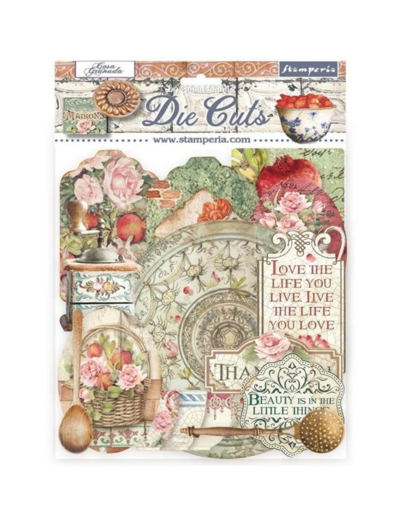 Stamperia - Casa Granada - Die Cuts