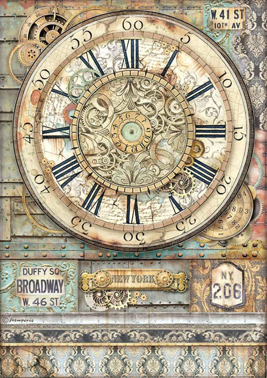 Stamperia - Sir Vagabond Aviator Scrapbooking-Reispapier