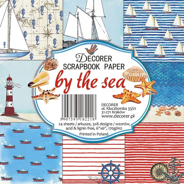 Decorer – By the Sea 6x6 Scrapbook-Papier