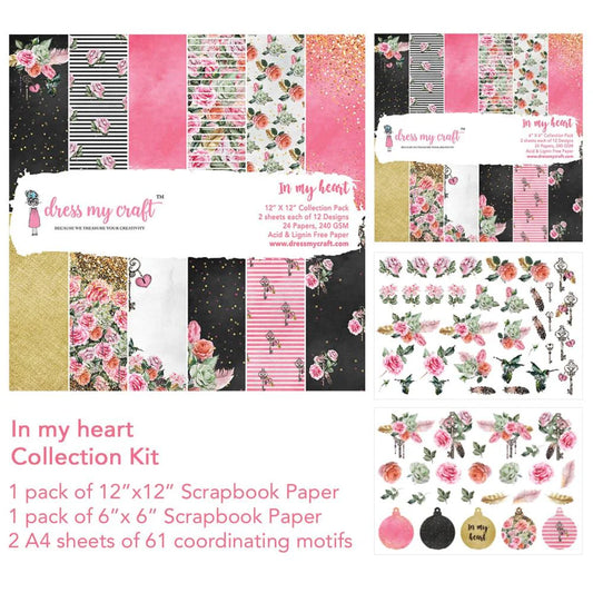 Dress My Craft - In My Heart Collection Kit