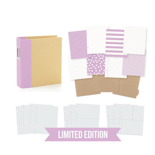 Simple Stories - Sn@p! Designer Binder Lilac